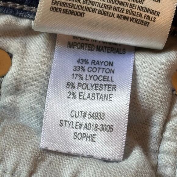 AGOLDE Sophie Mid-Rise Skinny Ankle Jeans - size 26 - Picture 5 of 7